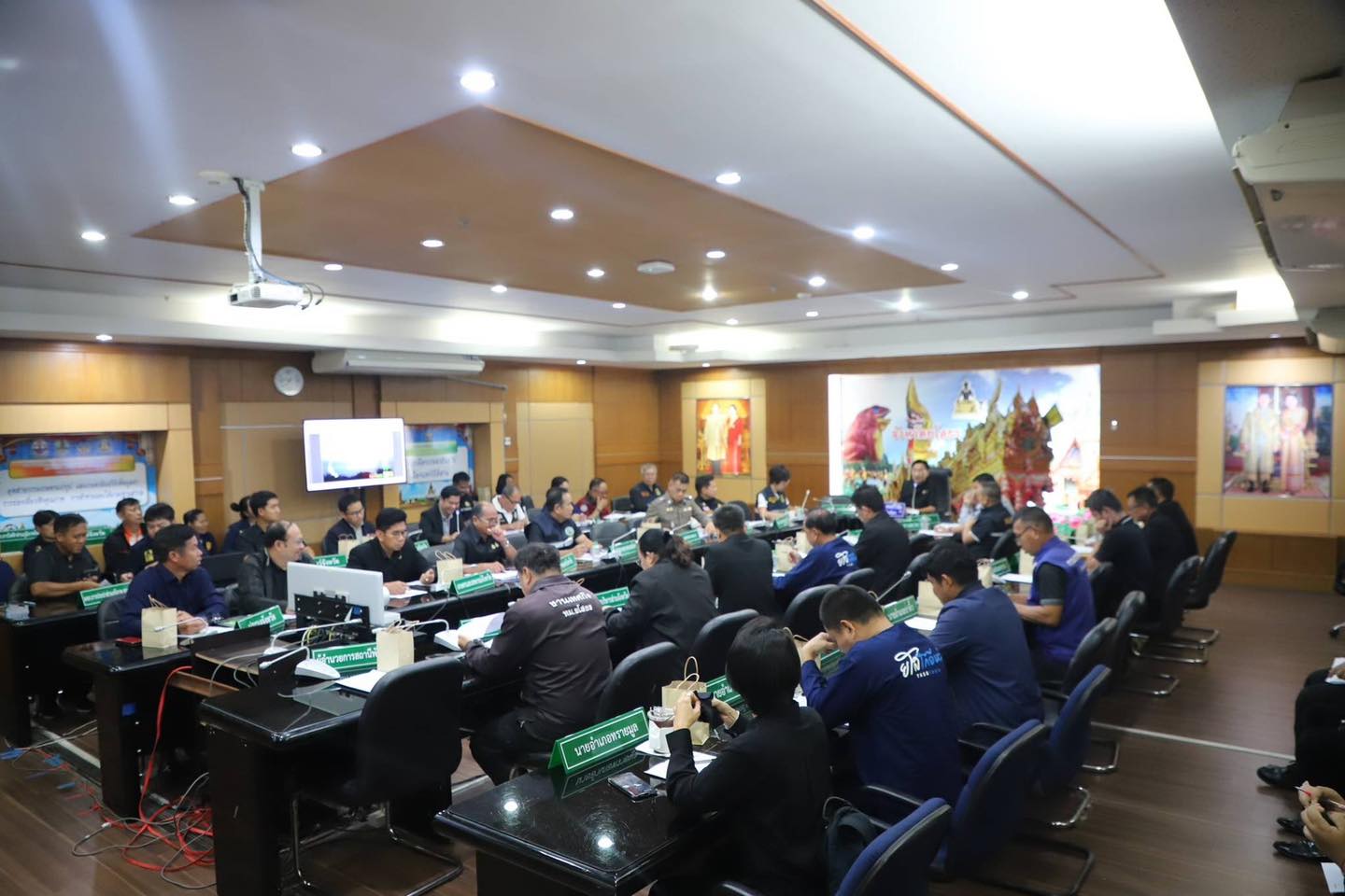 title - ส.ป.ก.ยโสธร เข้าร่วมการประชุมติดตามสถานการณ์ไฟป่า หมอกควันและฝุ่นละอองขนาดเล็ก (PM2.5) และสถานการณ์ภัยแล้ง ครั้งที่ 3/2569